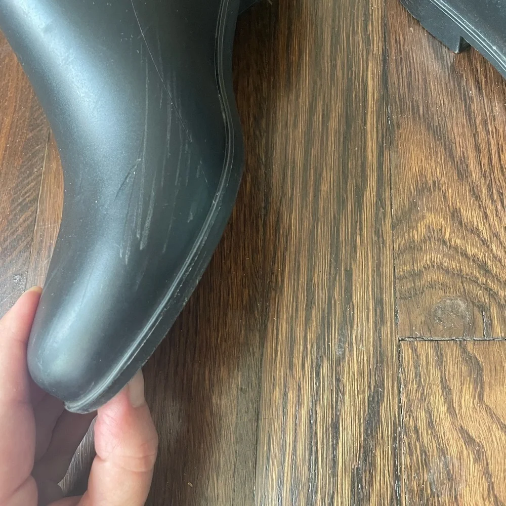 Sam edelman black rain booties